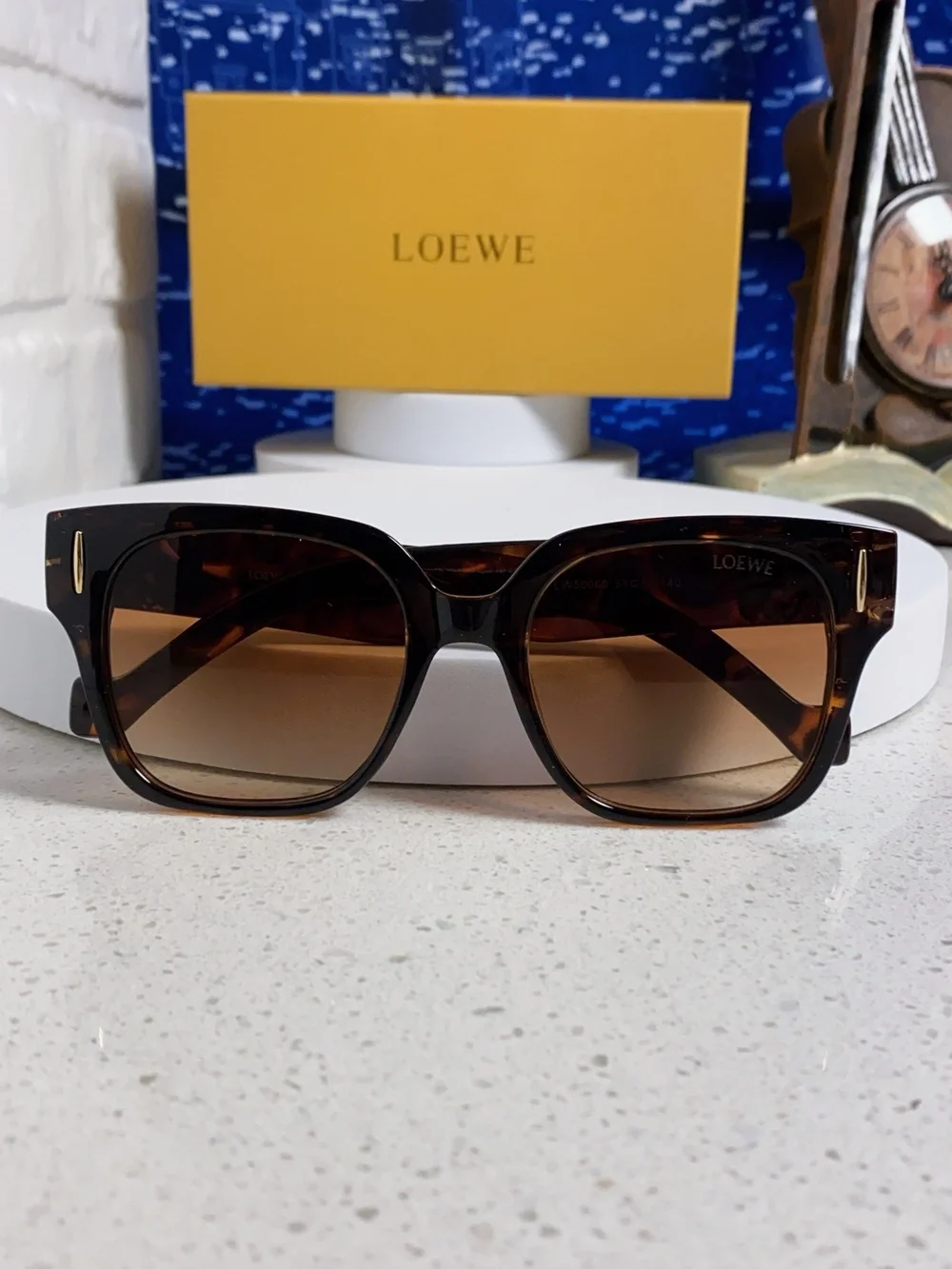 Loewe Amber-Frame Sunglasses